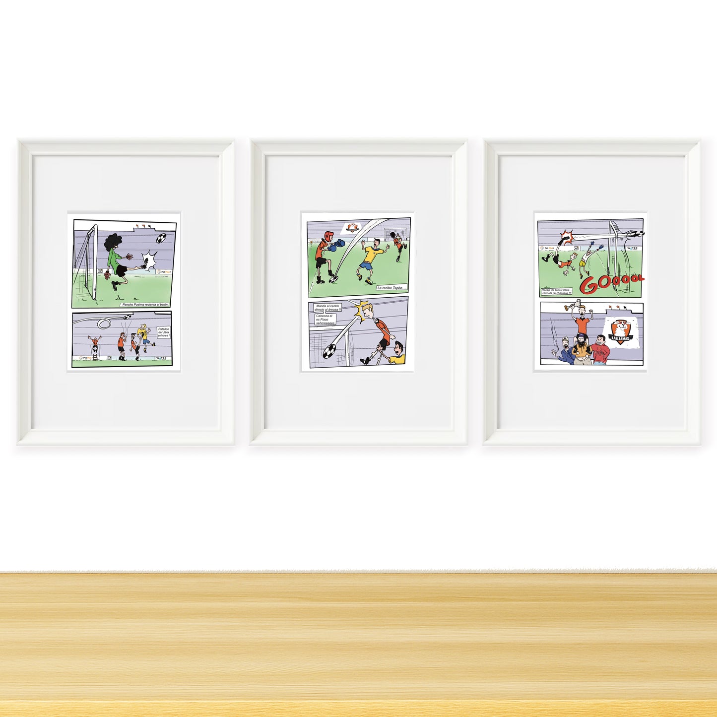 Set de 3 cuadros personalizados