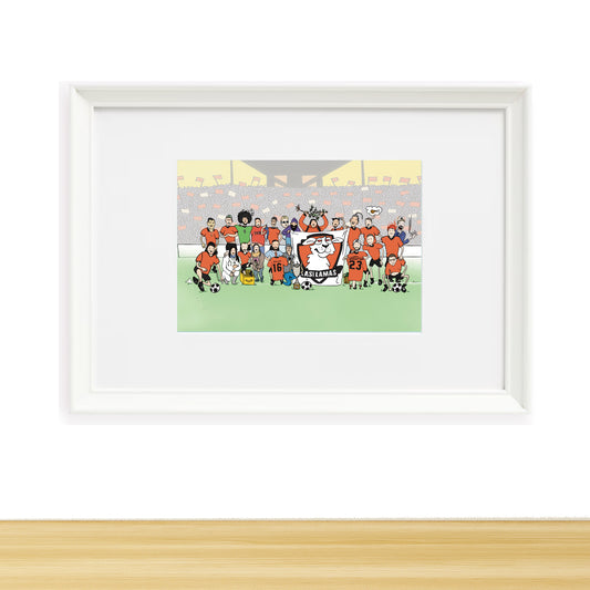 Cuadros Personalizados EQUIPO DE FUTBOL